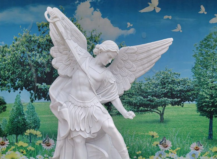With Sincere Gratitude – St. Michael Statue